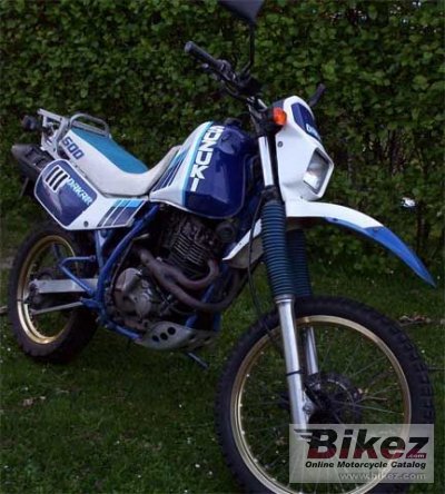 Suzuki DR 600 R Dakar 1986