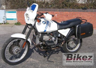 BMW R 80 GS 1989