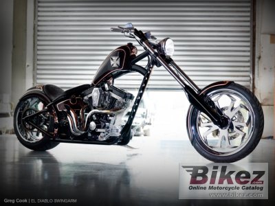 West Coast Choppers El Diablo Swingarm 2010