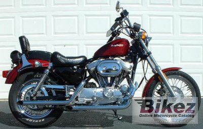Harley-Davidson XLH Sportster 883 De Luxe (reduced effect) 1988
