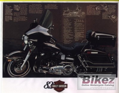 Harley-Davidson FLH 1340 EIectra Glide Belt Drive 1983