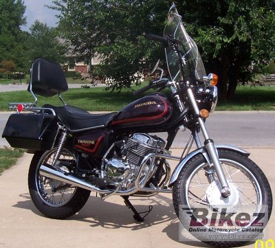 Honda CM 200 T (reduced effect) 1981