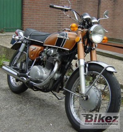 Honda CB 250 disc 1975