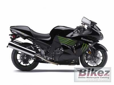 Kawasaki Ninja ZX-14 Monster Energy 2009