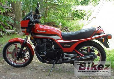 Kawasaki GPZ 550 1989