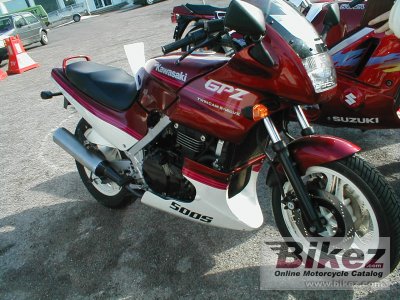Kawasaki GPZ 500 S (reduced effect) 1991