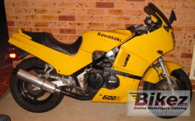 Kawasaki GPZ 600 R (reduced effect) 1988