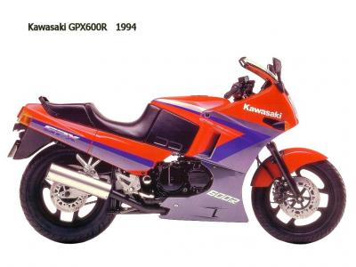 Kawasaki GPX 600 R 1990