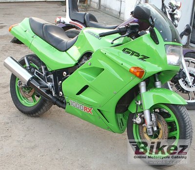 Kawasaki GPZ 1000 RX (reduced effect) 1988
