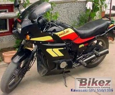 Kawasaki GPZ 550 1986