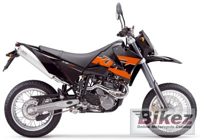 KTM 640 LC4 SMC Black 2005